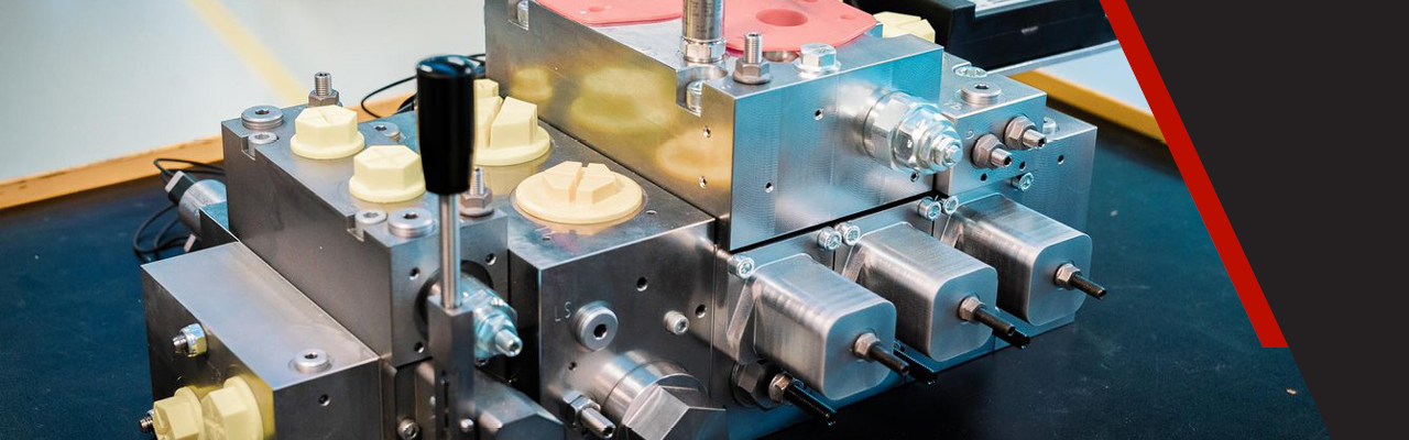 Wandfluh hydraulic valve assembly