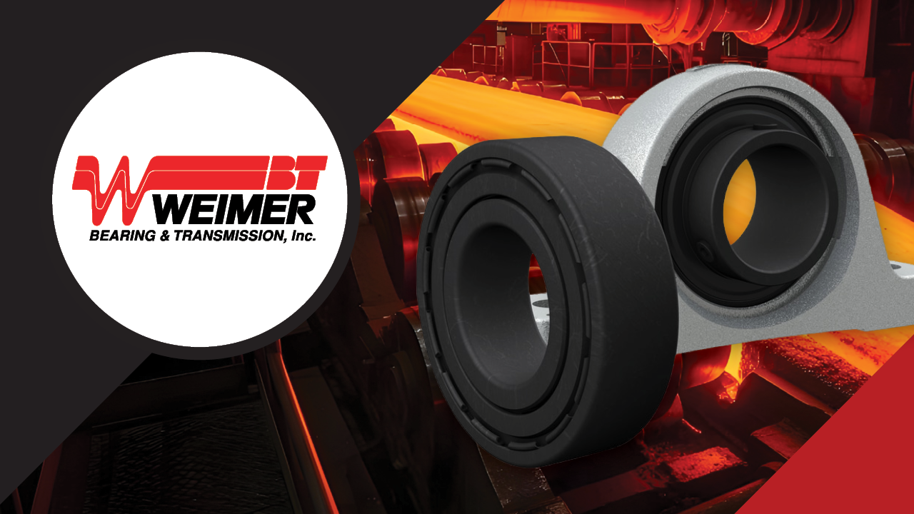 Industrial high temperature bearings engineered to perform in extreme heat environments