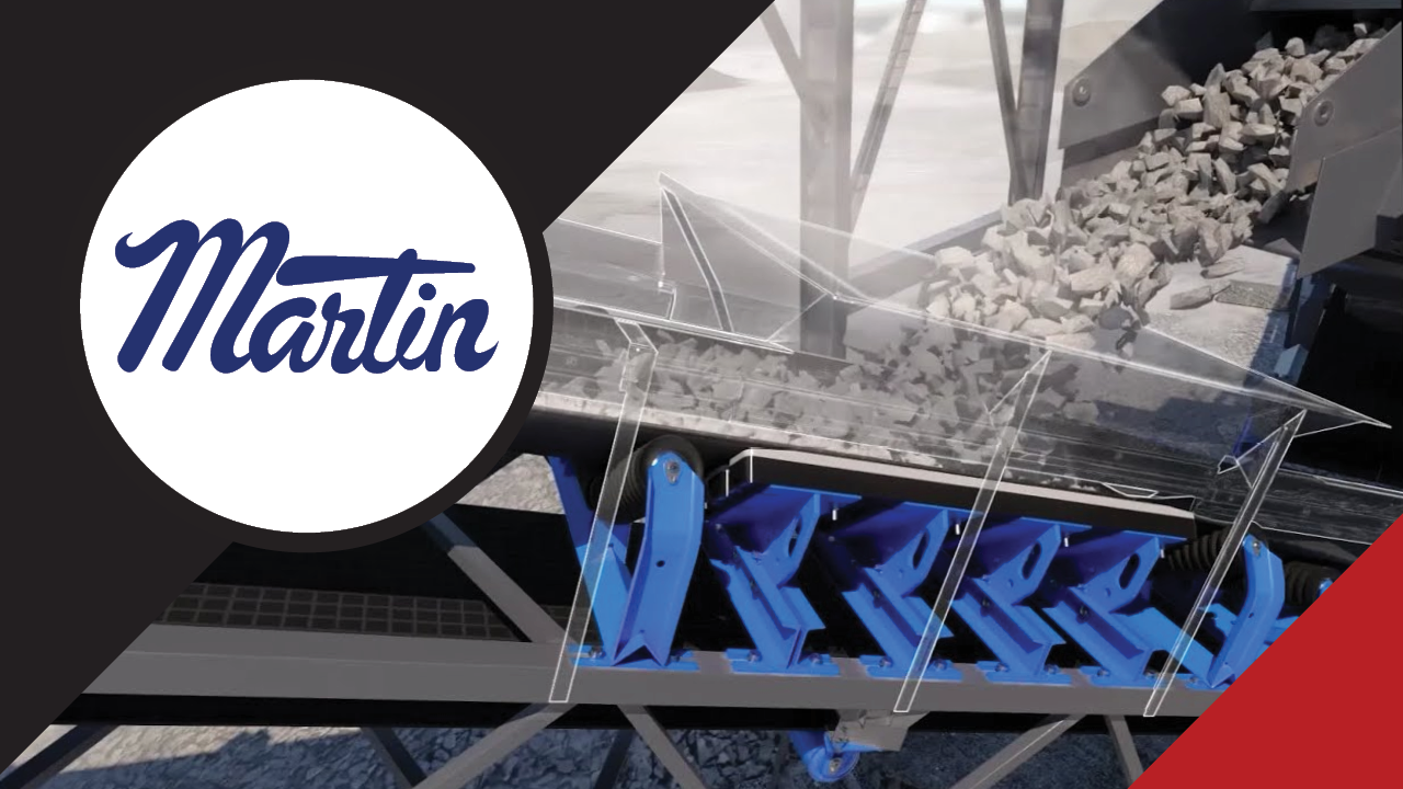 Martin heavy-duty conveyor pulleys and idlers for demanding industrial applications
