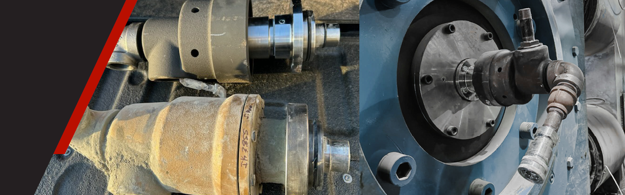 custom rotary union design for quick replacement