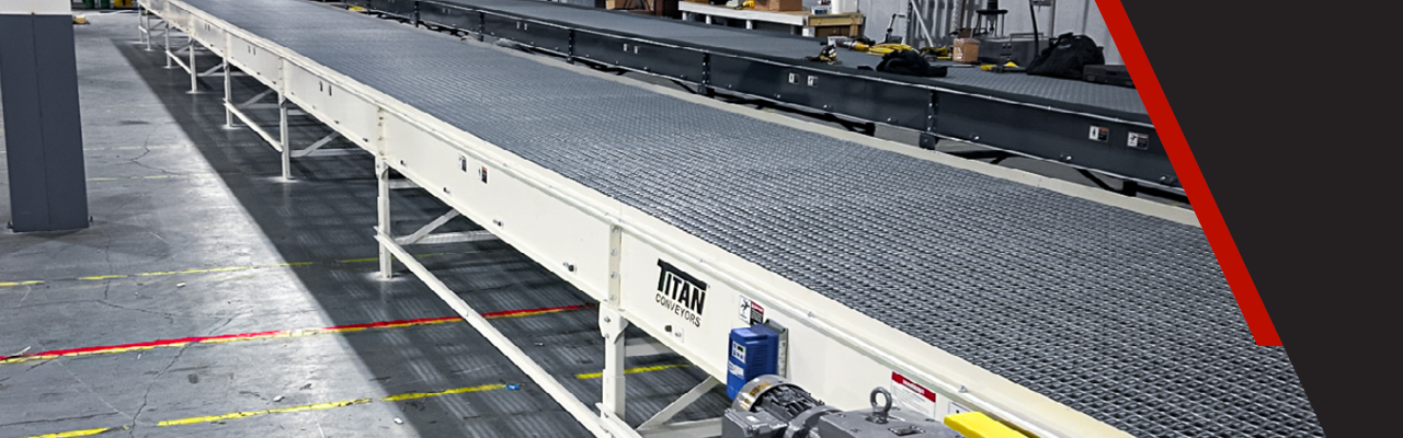 wire mesh belt conveyor used for heating and cooling industrial parts