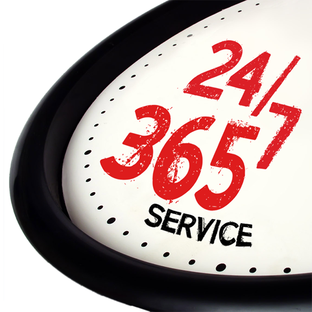 24/7 emergency repair service